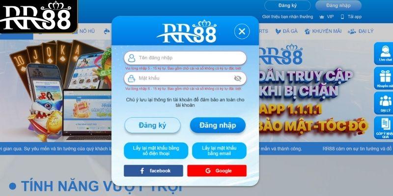 Truy cập website như bình thường và chọn theo hướng dẫn